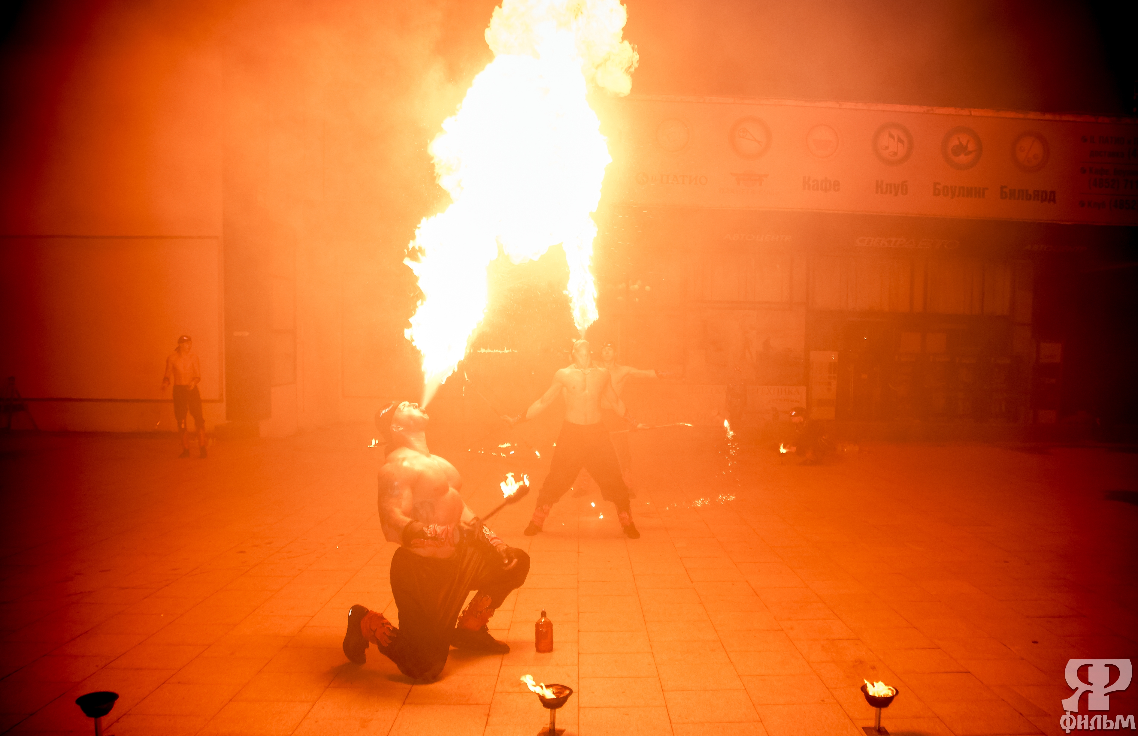 Файер - фейерверк - шоу (Fire Show)