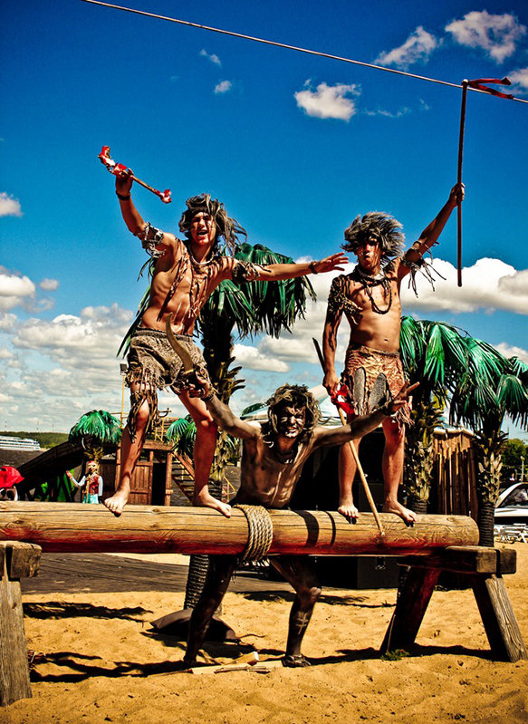Аборигенская вечеринка-шоу (Safari party)